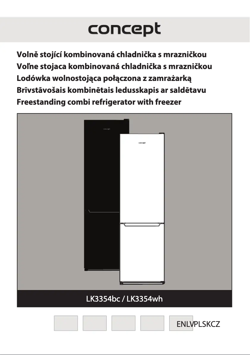 First page image of the manual for LK3354bc