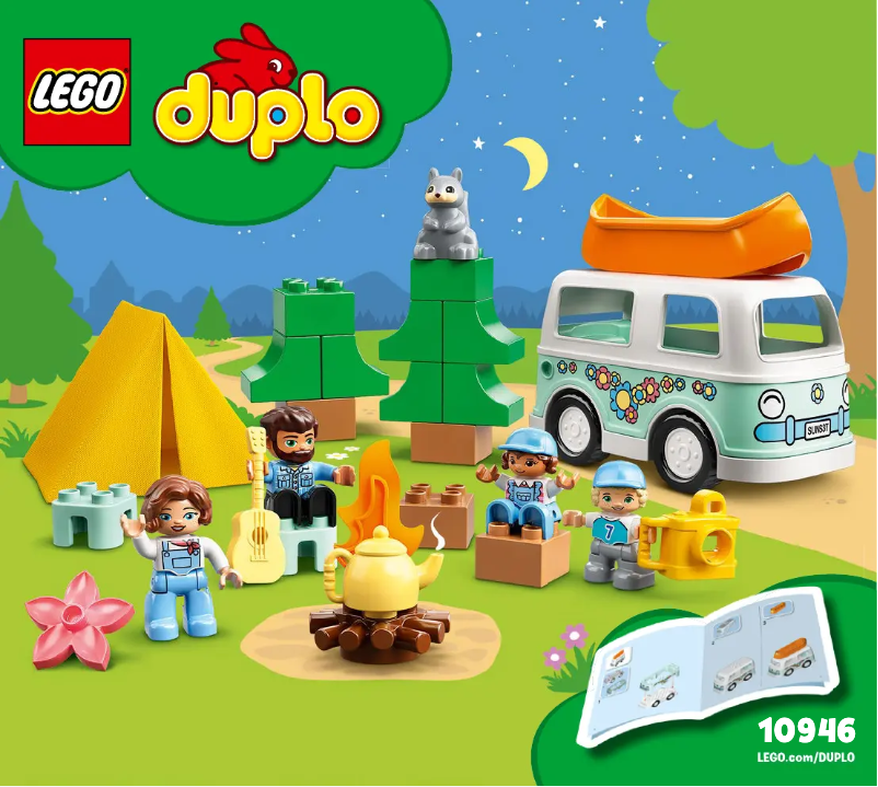 First page image of the manual for Duplo Town 10946