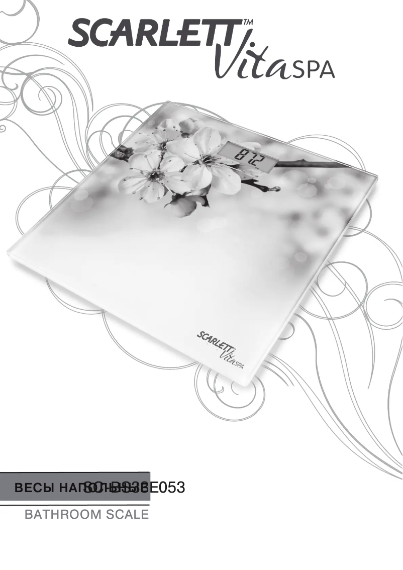 First page image of the manual for SC-BS33E053