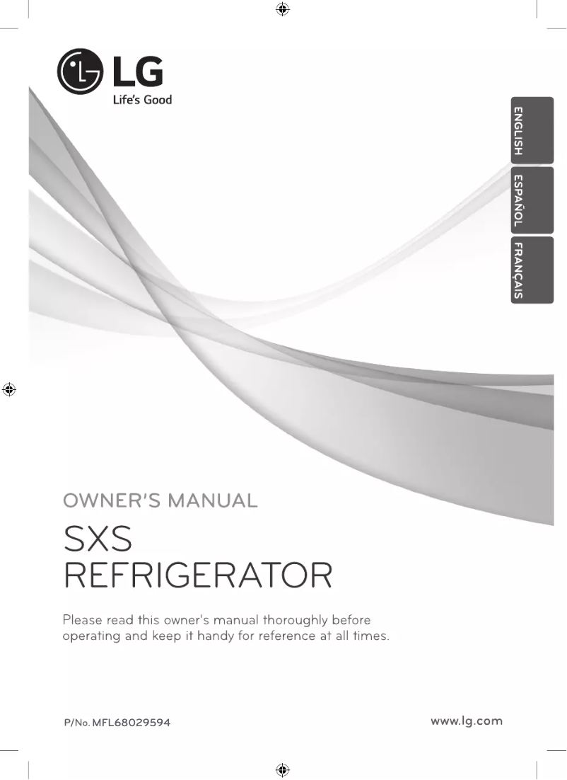 First page image of the manual for GS22SPP