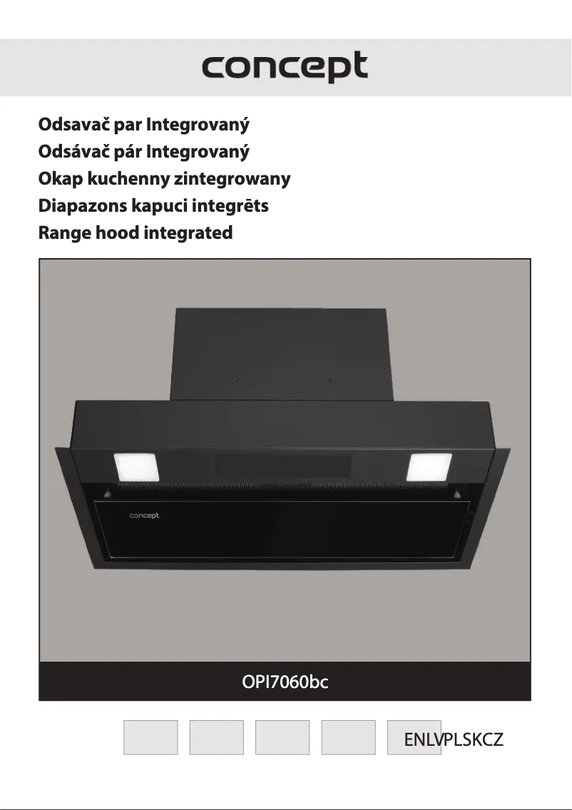 First page image of the manual for OPI7060BC