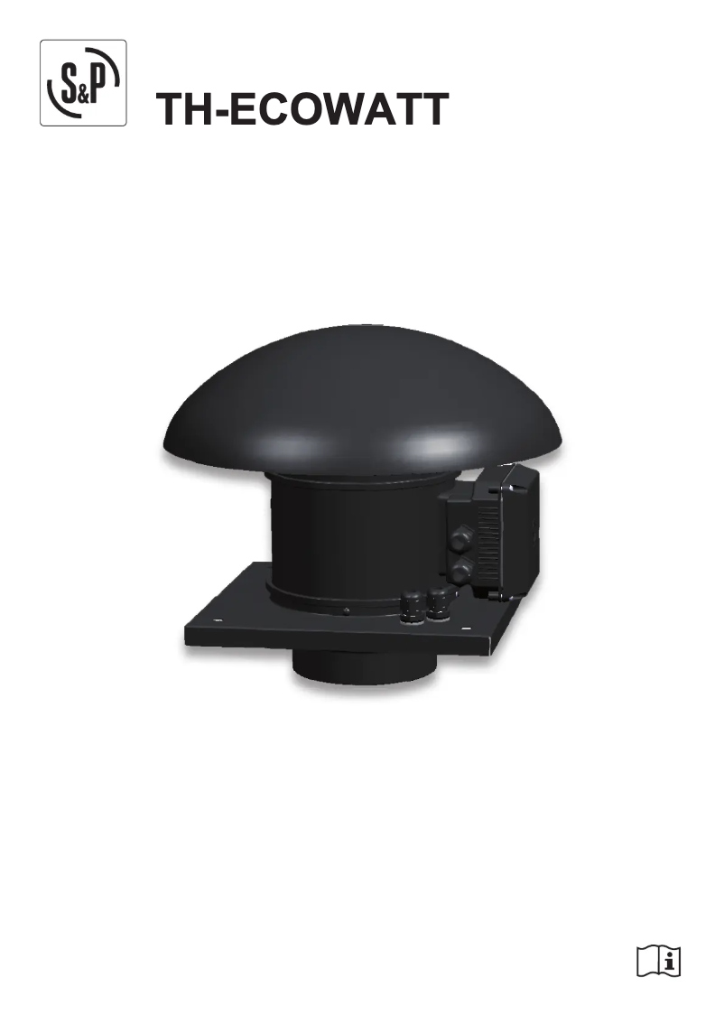 First page image of the manual for TH-ECOWATT