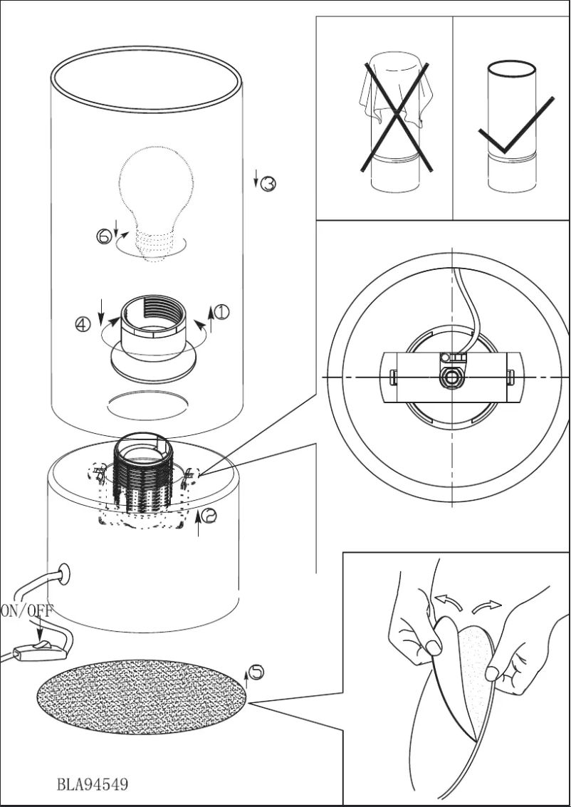 Page 1 of the manual User Manual Eglo Torvisco