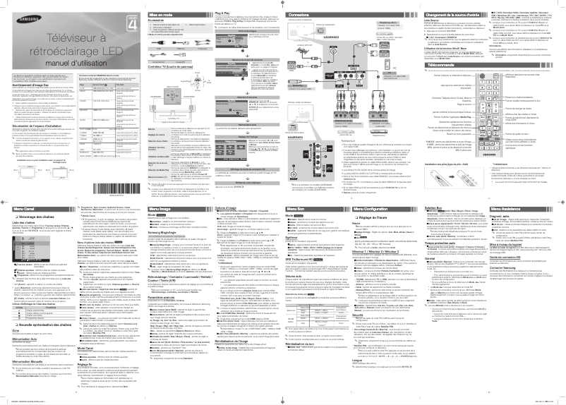 Page 1 of the manual User Manual Samsung UA32EH4003R