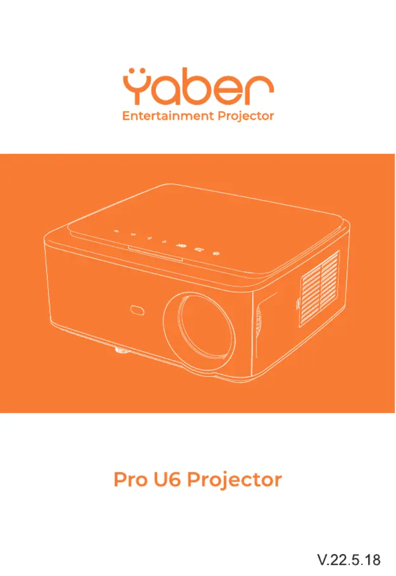 Page 1 of the manual User Manual Yaber Pro U6