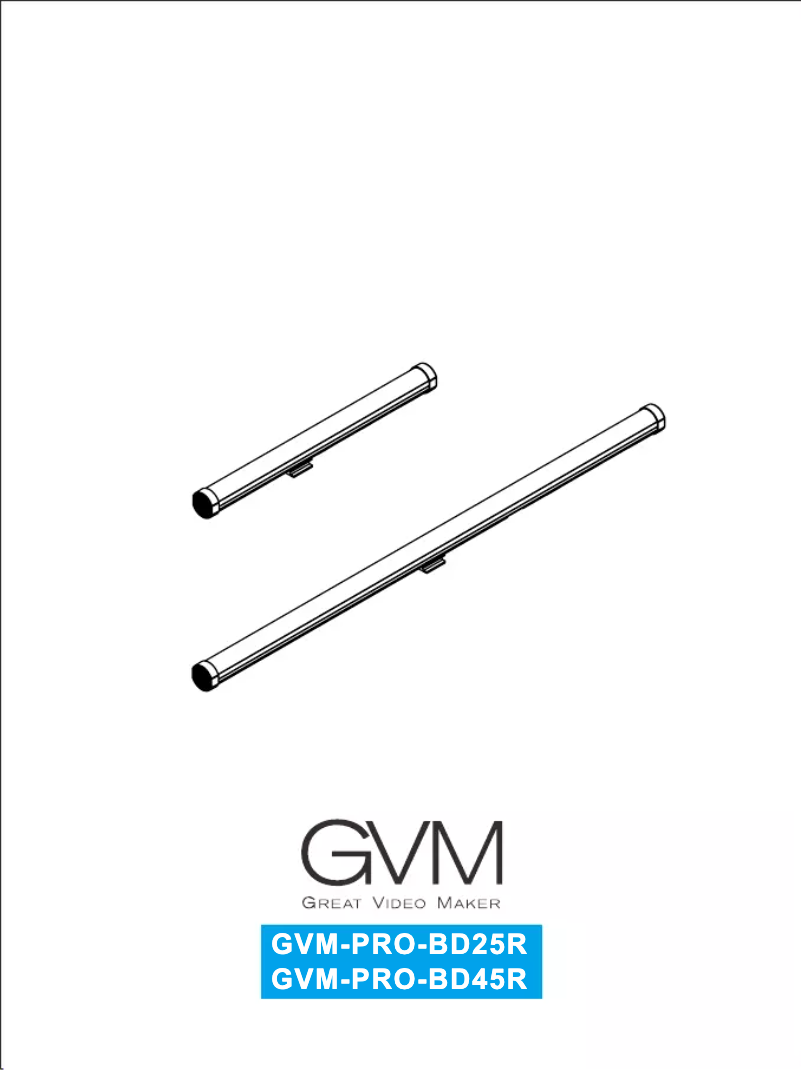 First page image of the manual for PRO-BD45R