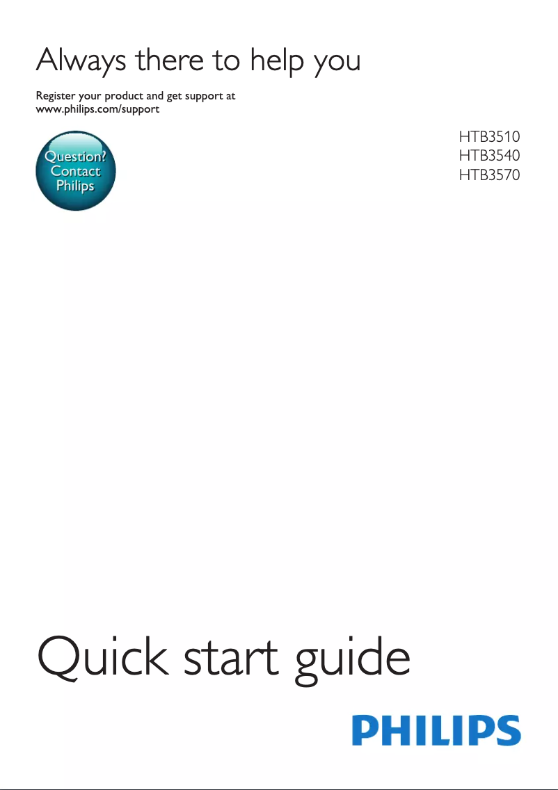 First page image of the manual for HTB3510