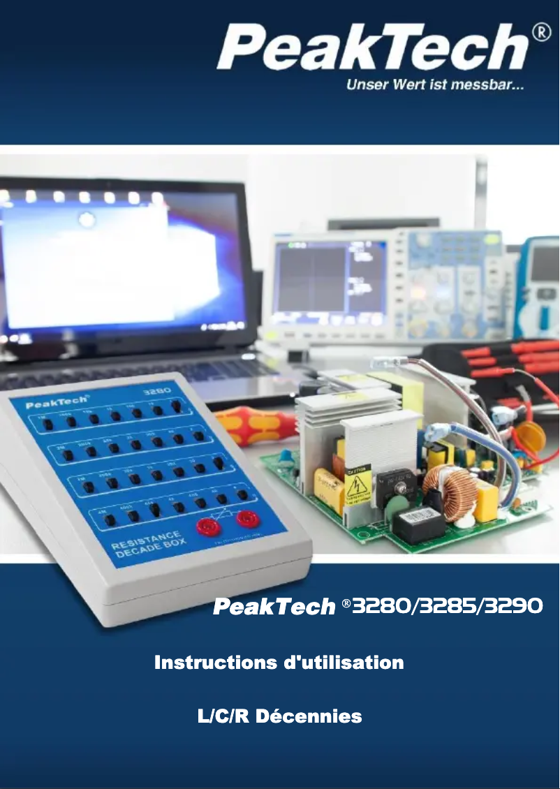 First page image of the manual for 3280