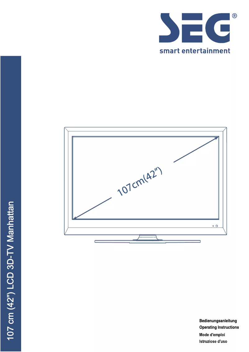 First page image of the manual for Manhattan