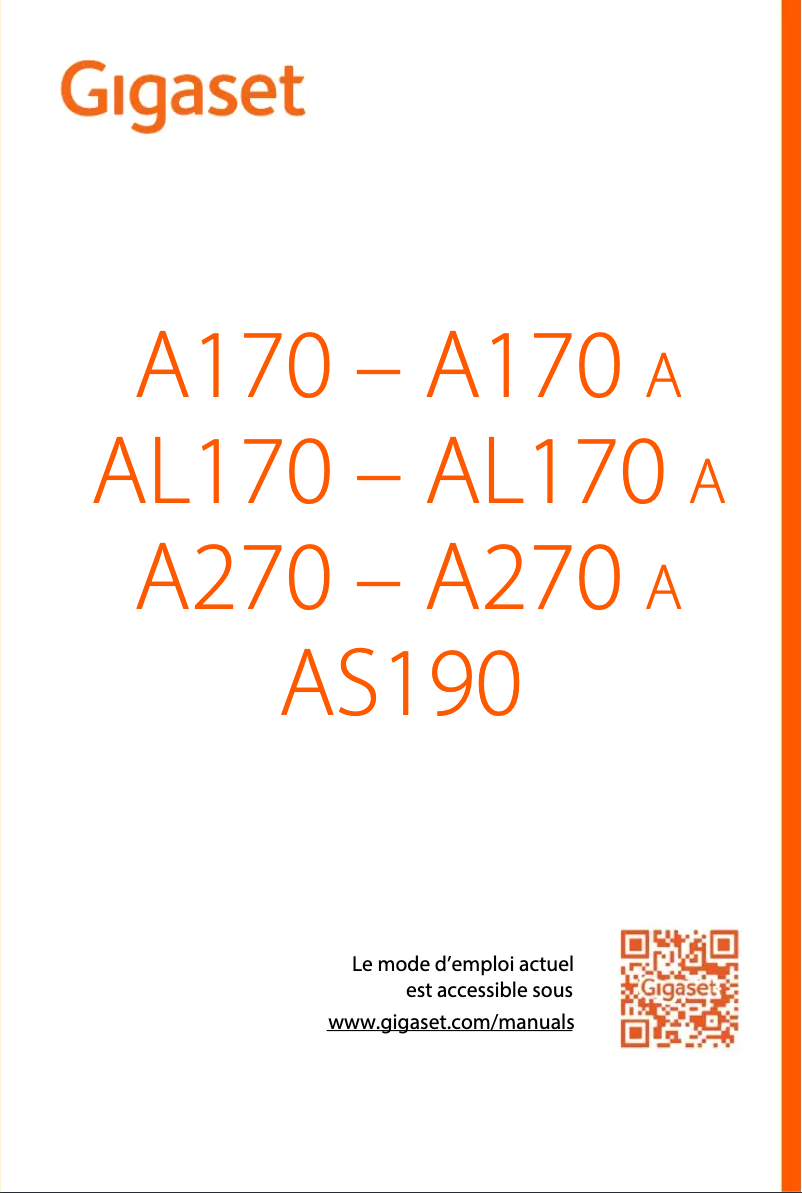 First page image of the manual for AL170A