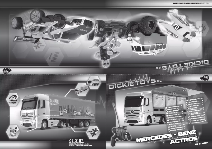 First page image of the manual for Mercedes-Benz Actros