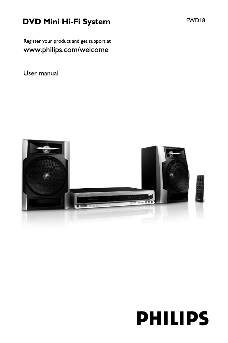 First page image of the manual for FWD18