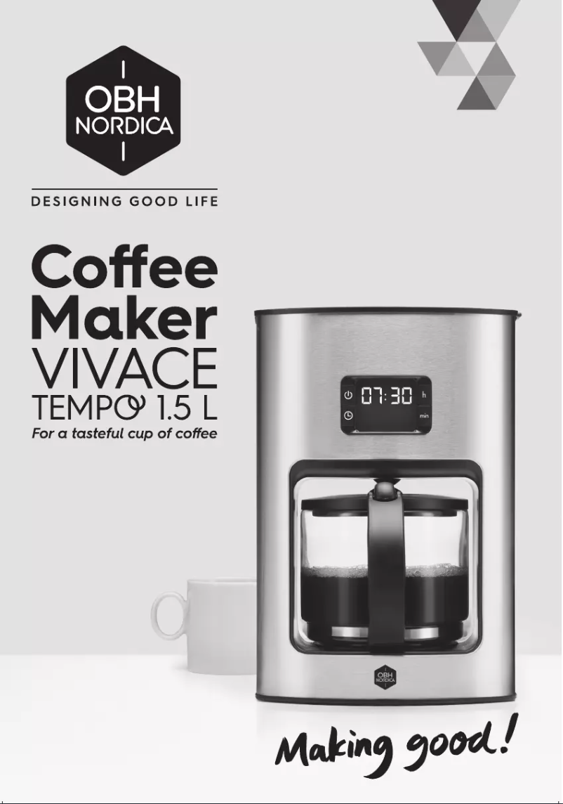 First page image of the manual for Vivace Tempo