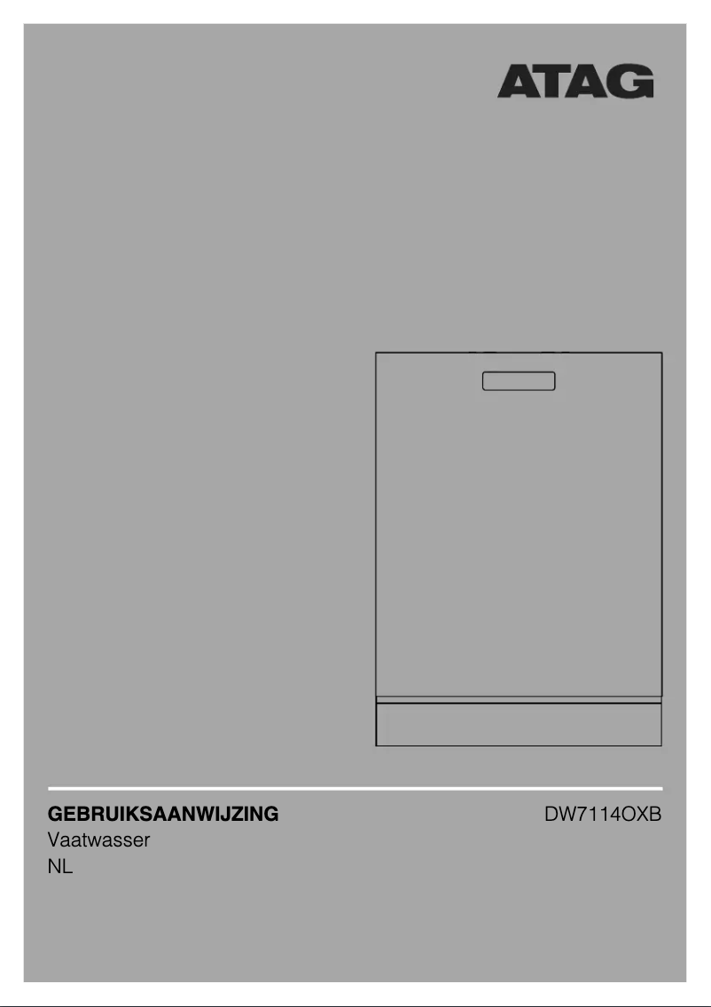 First page image of the manual for DW7114OXB