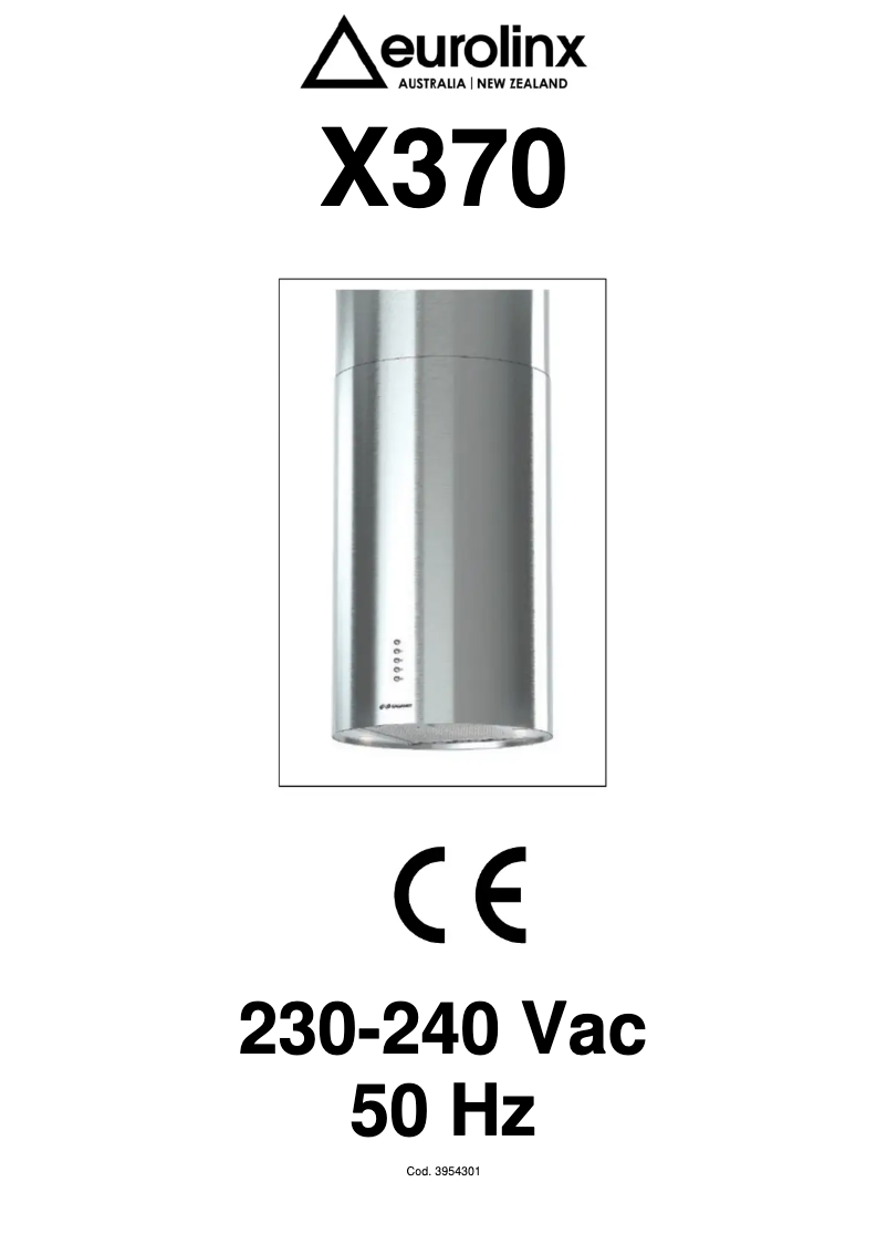 First page image of the manual for X370GM