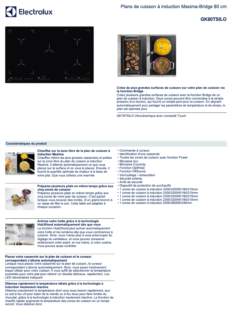 First page image of the manual for GK80TSILO