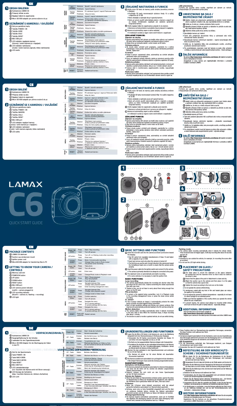 First page image of the manual for C6