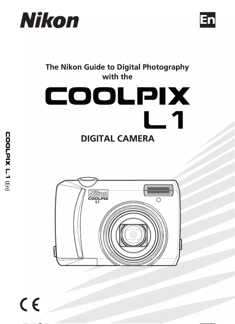 Page 1 of the manual User Manual Nikon Coolpix L1