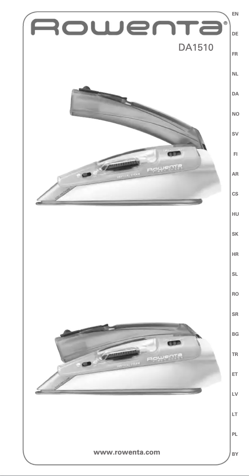 First page image of the manual for First Class DA1510