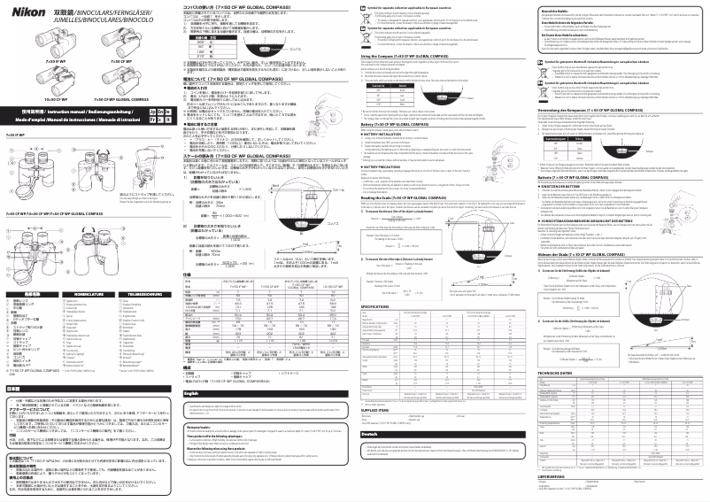 First page image of the manual for OceanPro