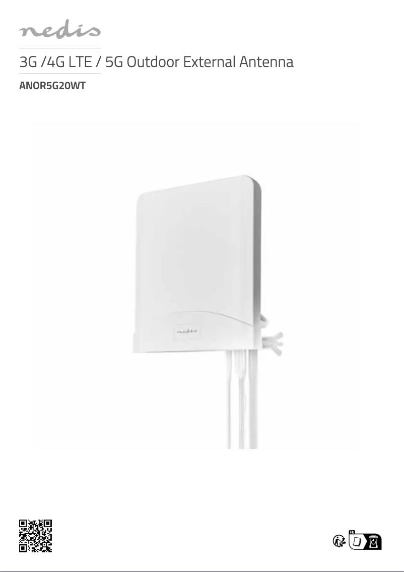 Page 1 of the manual User Manual Nedis ANOR5G20WT