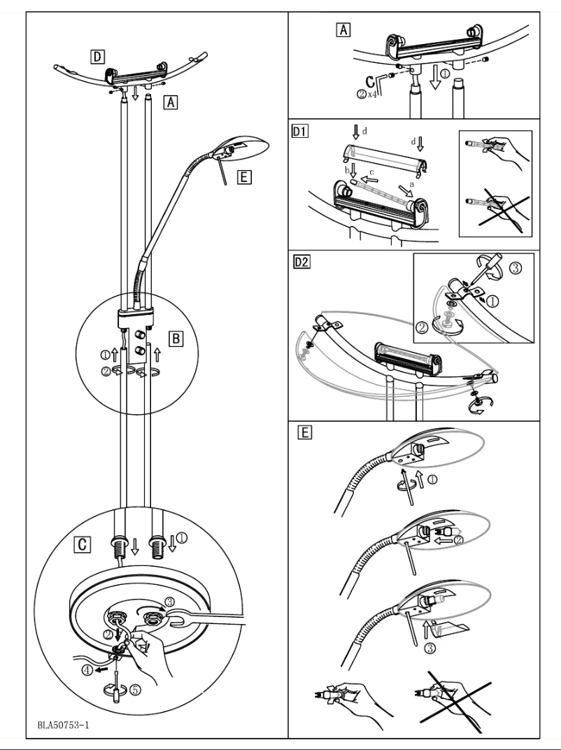First page image of the manual for Baya