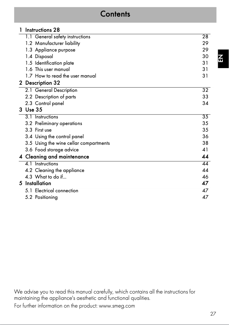 First page image of the manual for CVI338XS1