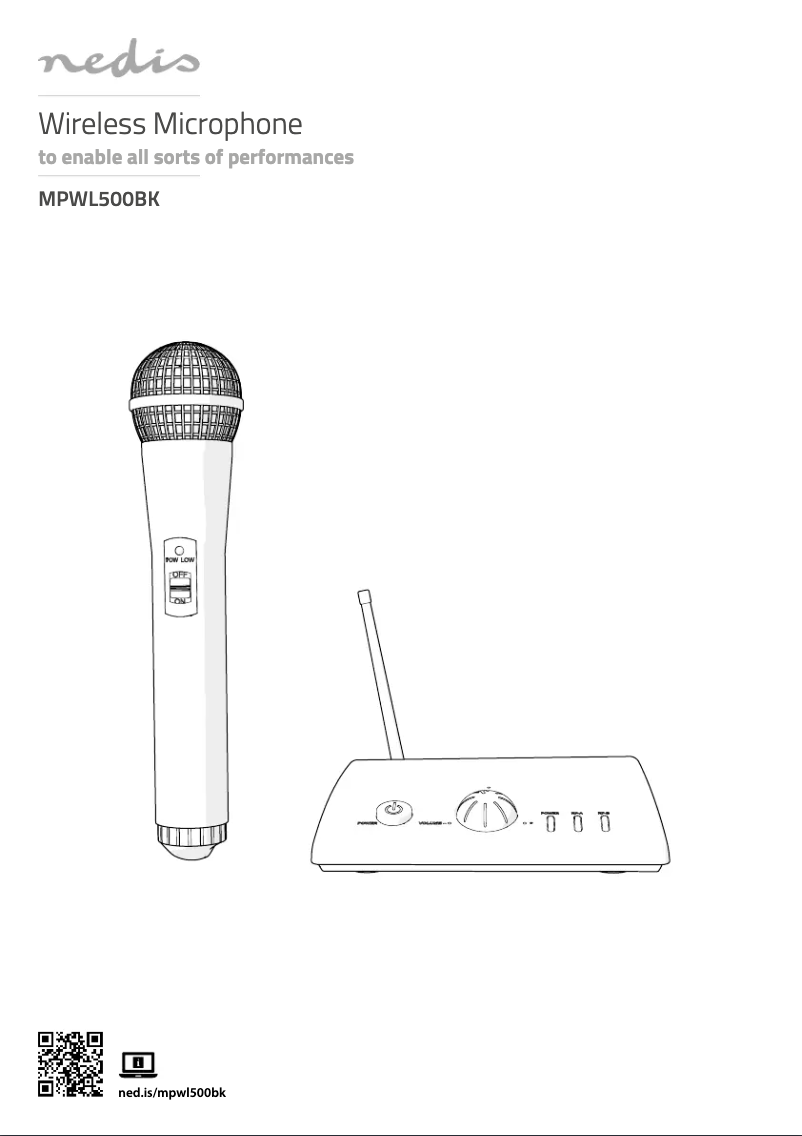 First page image of the manual for MPWL500BK