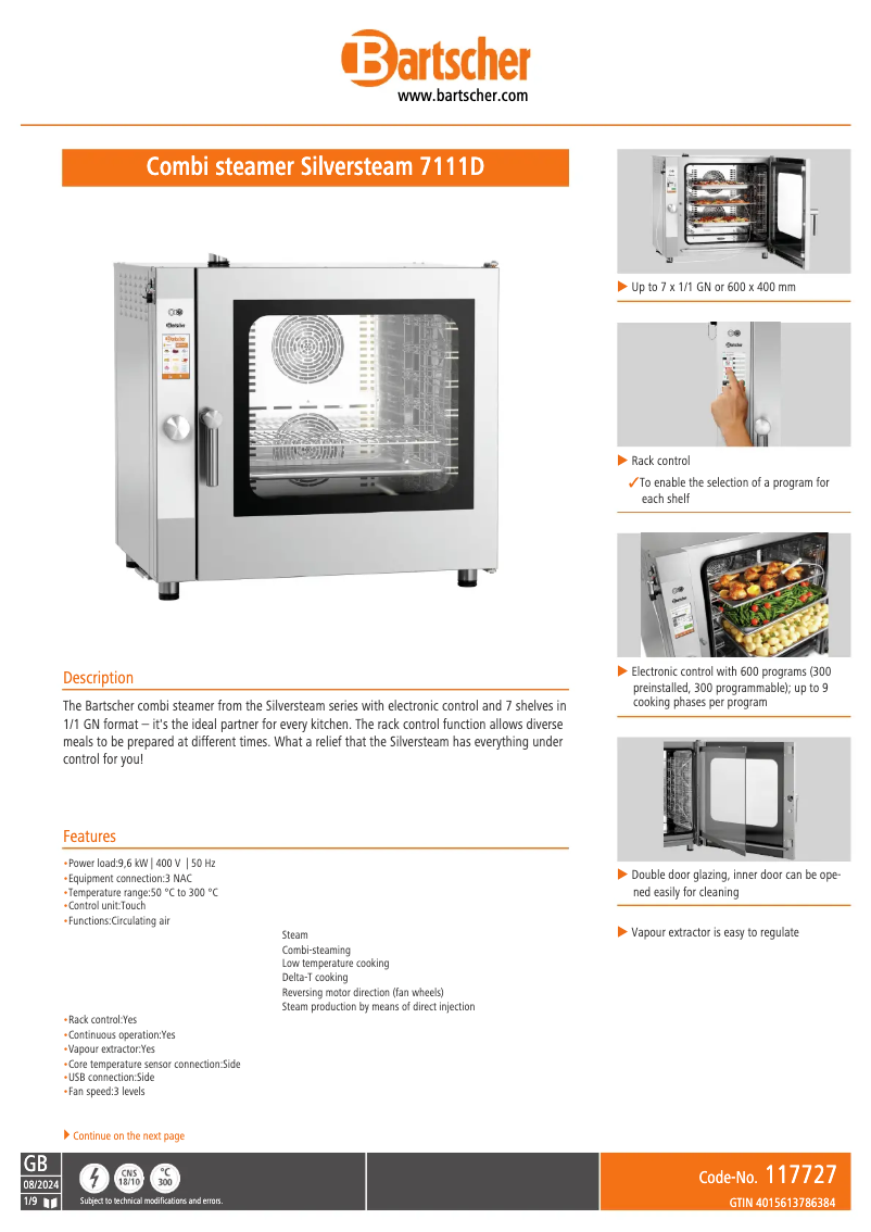 First page image of the manual for 117727