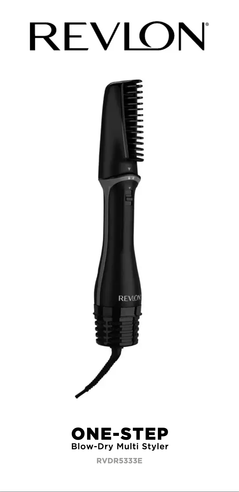 First page image of the manual for ONE-STEP RVDR5333E