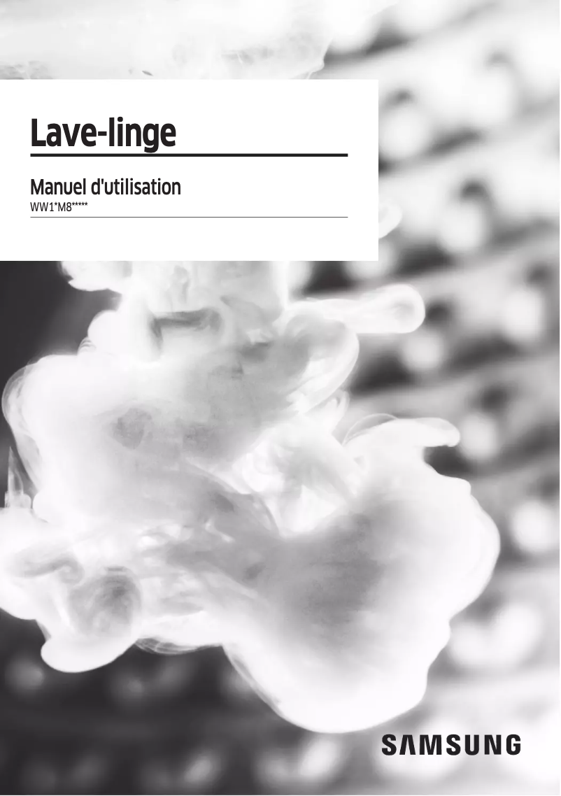 First page image of the manual for WW10M86GNOA