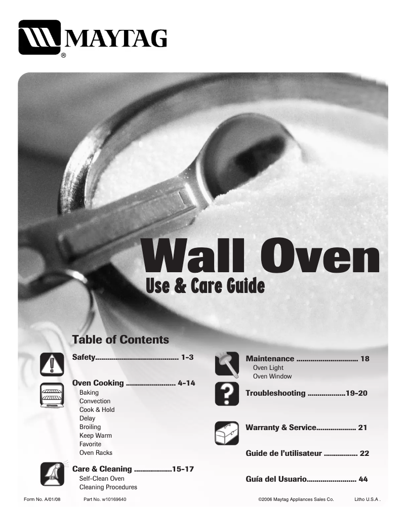 First page image of the manual for MEW5530DDS