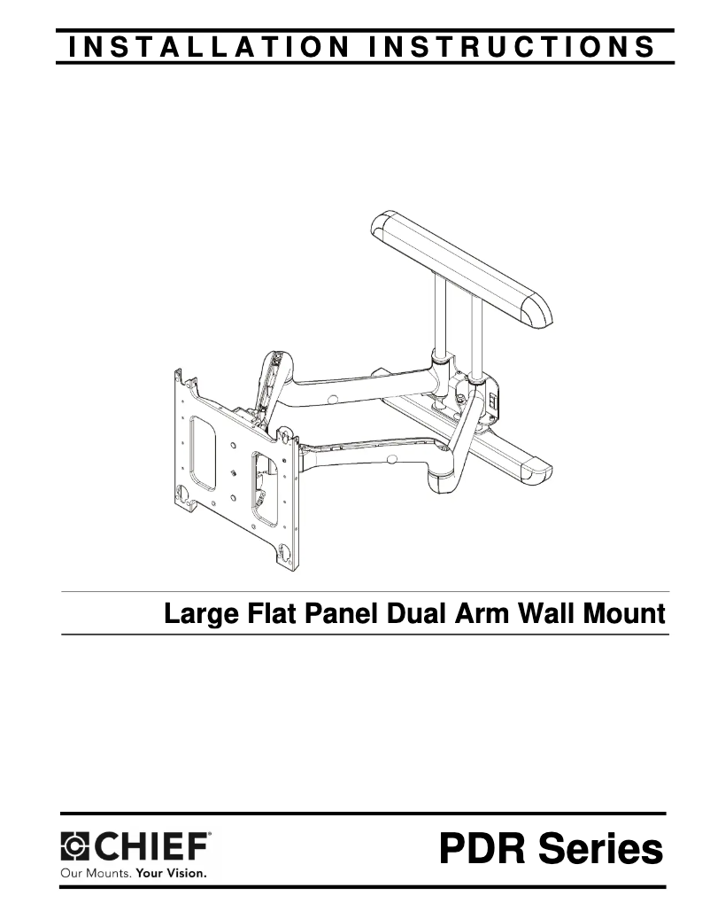 First page image of the manual for PDR2264B