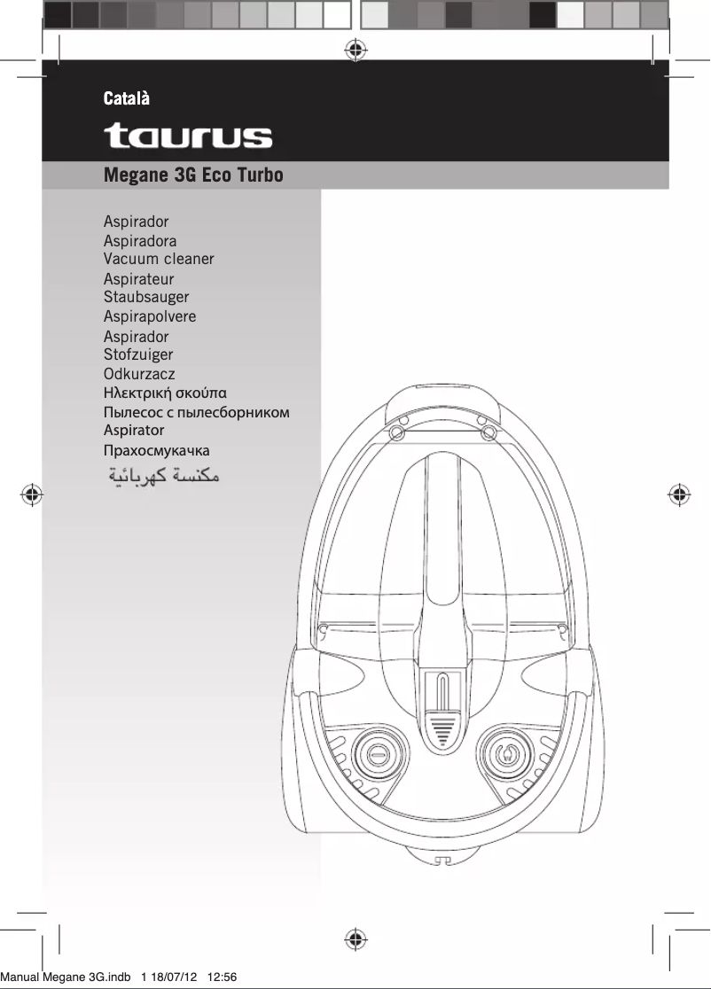 Page 1 of the manual User Manual Taurus Megane 3G Eco Turbo 948.200