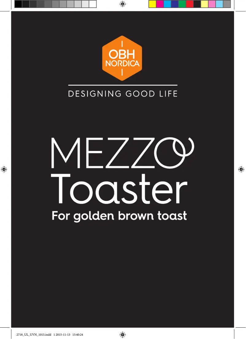 Page 1 de la notice Manuel utilisateur OBH Nordica 2718