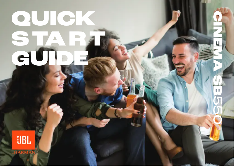 First page image of the manual for Cinema SB580