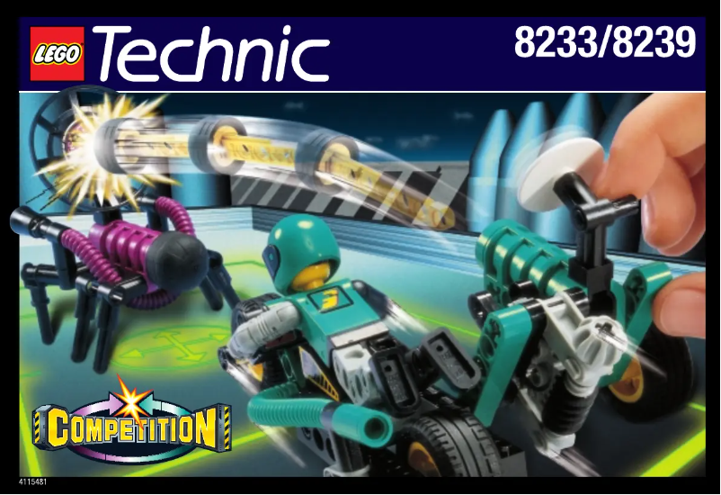 Page 1 of the manual User Manual Lego COMPETITION MODEL (POWER ITEM)