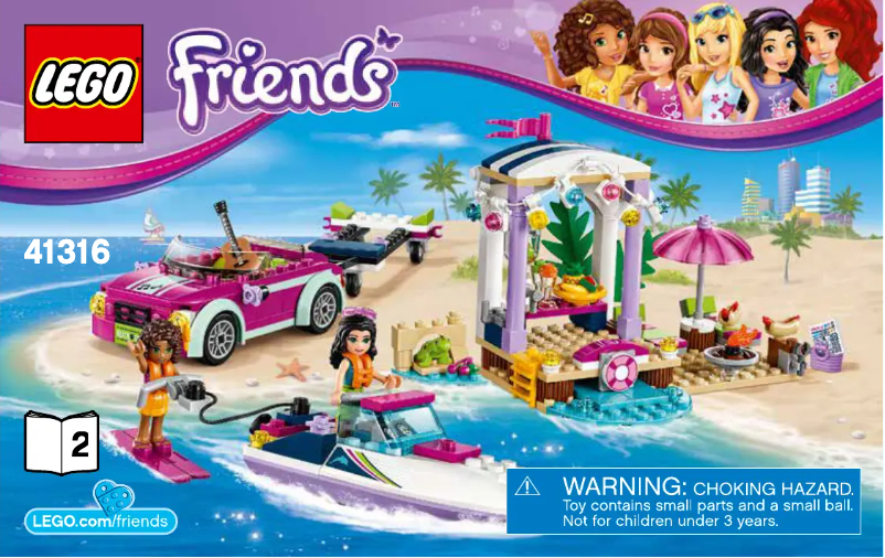 Page 1 of the manual User Manual Lego Friends 41316