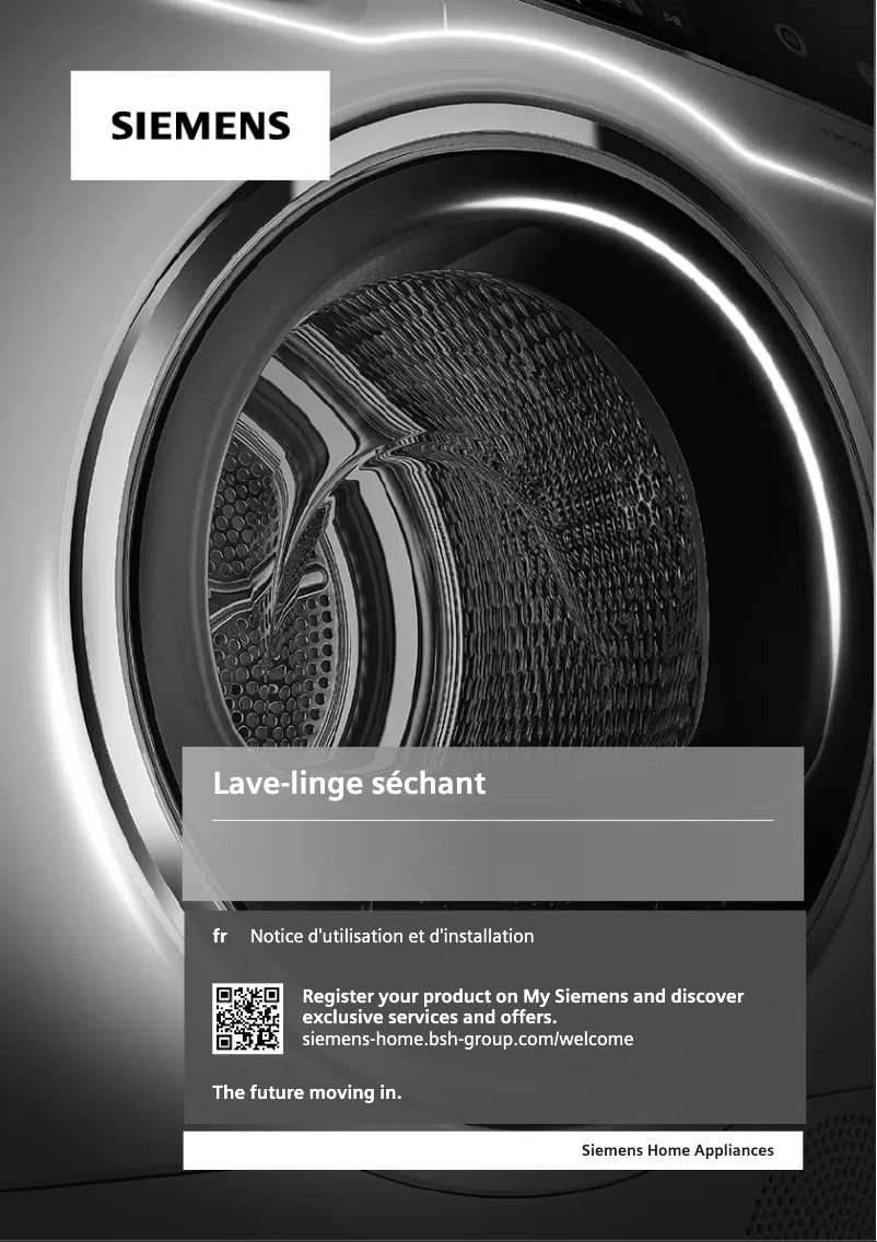Page 1 of the manual User Manual Siemens WK14D543FR