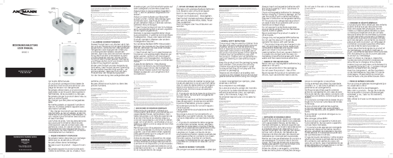 Page 1 of the manual User Manual Ansmann Basic II