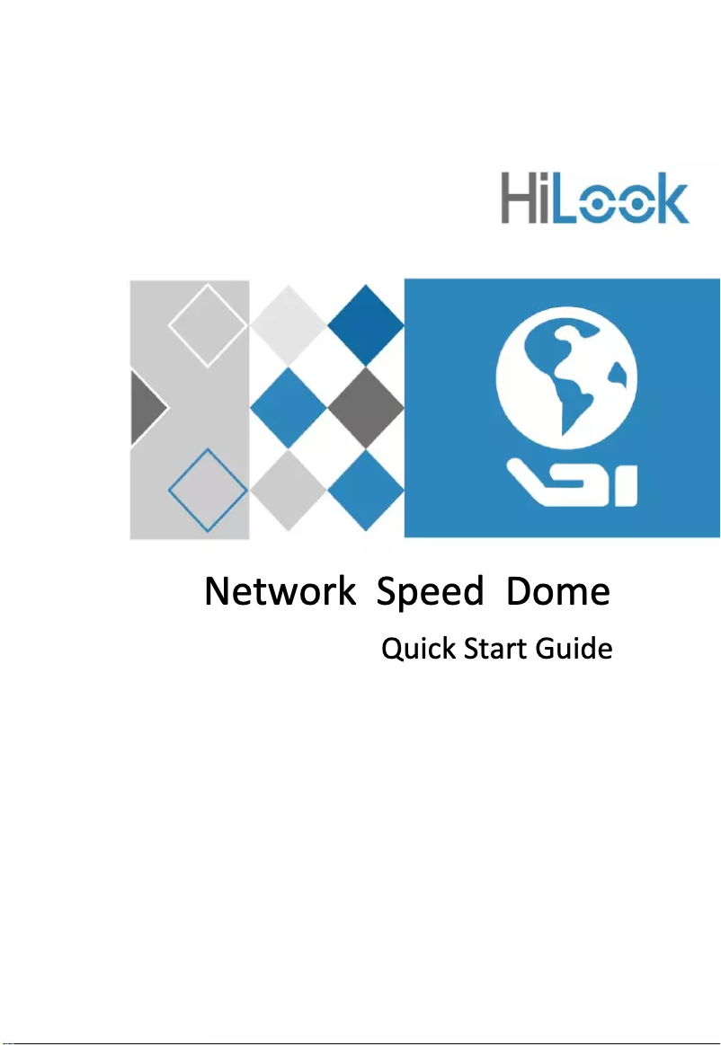 Page 1 of the manual Quick Start Guide Hikvision PTZ-N5225I-AE