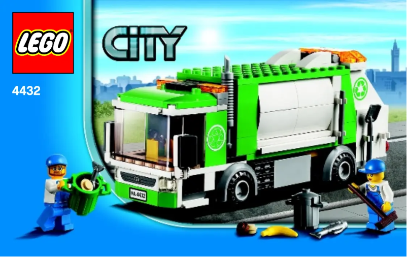 Page 1 of the manual User Manual Lego Garbage Truck