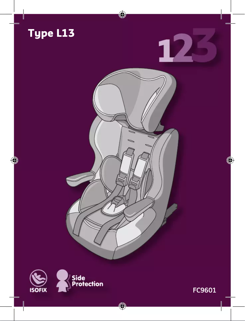 Page 1 of the manual User Manual Nania Premium I-Max SP Isofix
