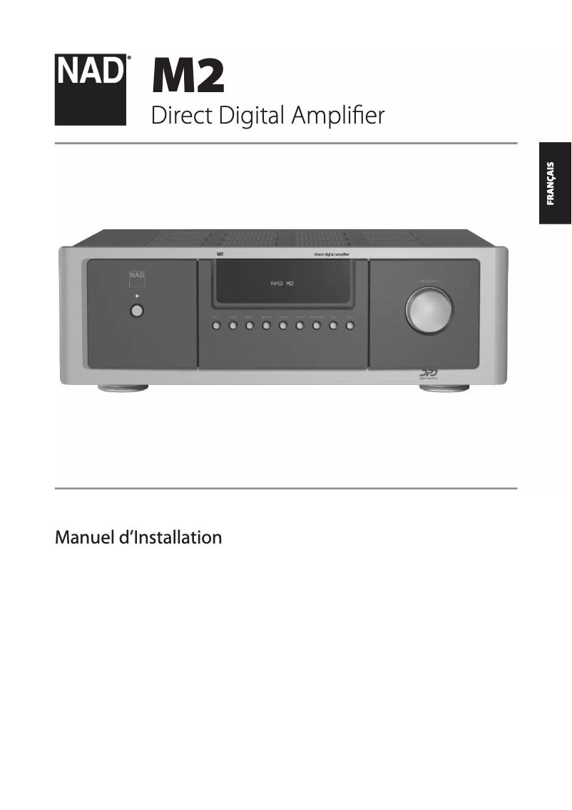 Page 1 of the manual User Manual NAD M2