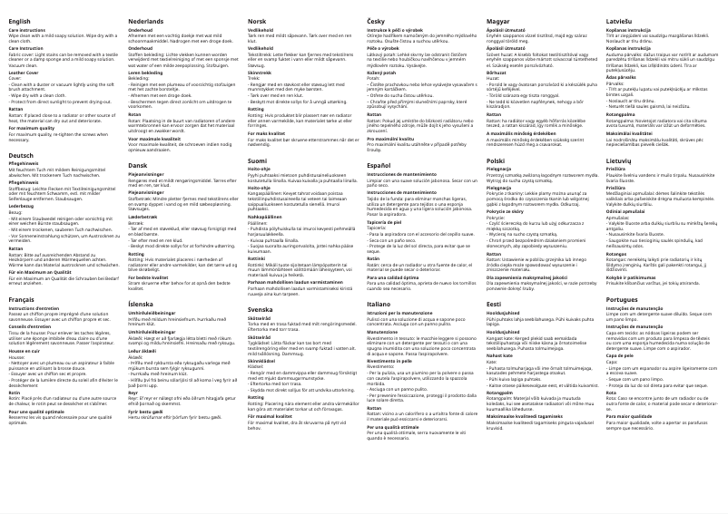 Page 1 of the manual User Manual Ikea JANOLOF 504.819.83