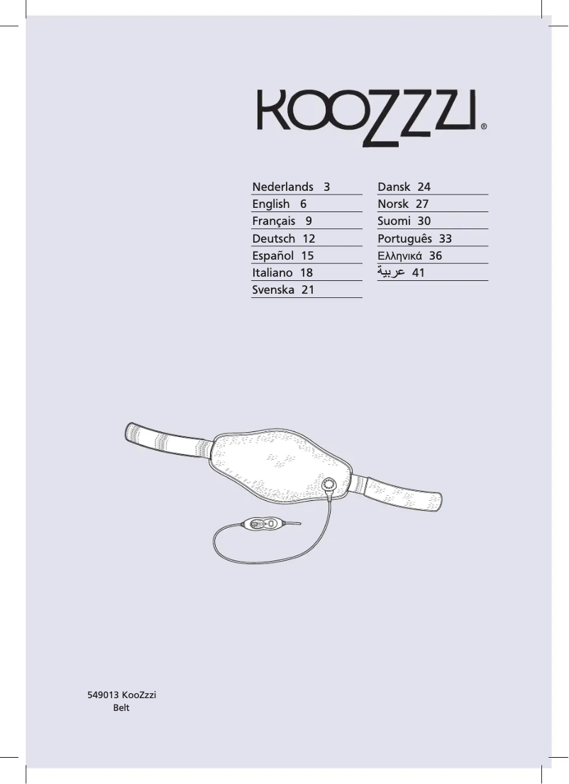 First page image of the manual for 549013