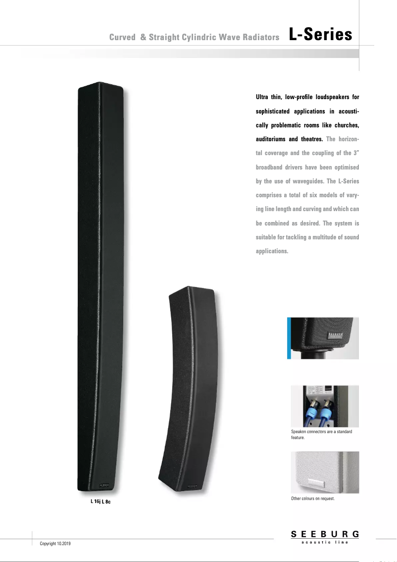 Page 1 of the manual User Manual Seeburg L16j