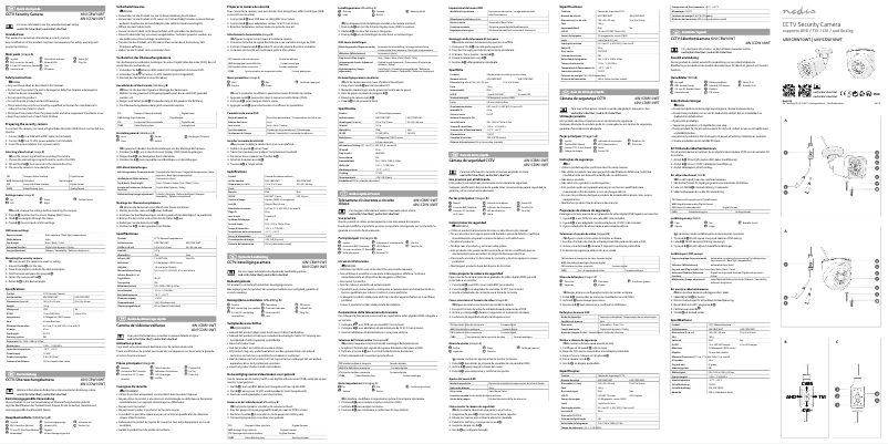 First page image of the manual for 4IN1CBW10WT