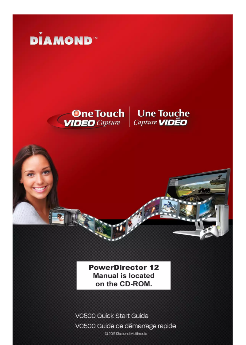 First page image of the manual for VC500