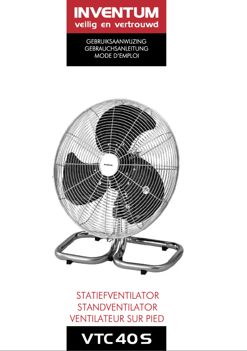 First page image of the manual for VTC40S